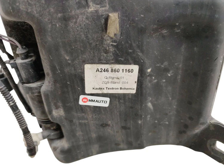 ZBIORNICZEK SPRYSKIWACZY MERCEDES A W176 (2012-2015) 1.6 CGI 122KM A2468601