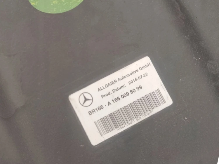 ZBIORNIK PALIWA BAK MERCEDES GLE I W166 (2015-2019) 3.0 500e 442KM A1660098