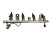 LISTWA WTRYSKOWA MERCEDES CLK W209 (2003-2005) 1.8 Kompressor 163KM 2710780