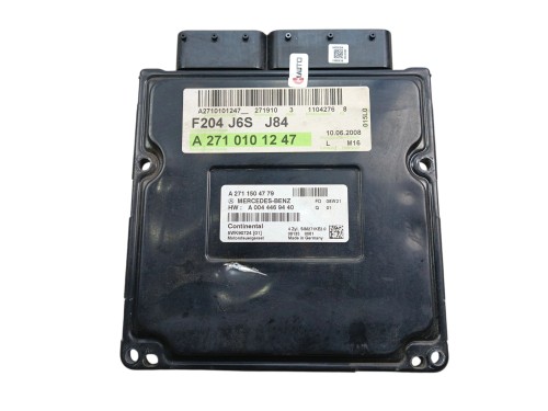 KOMPUTER STEROWNIK SILNIKA MERCEDES C W204 (2007-2011) 1.6 KOMPRESSOR 156KM