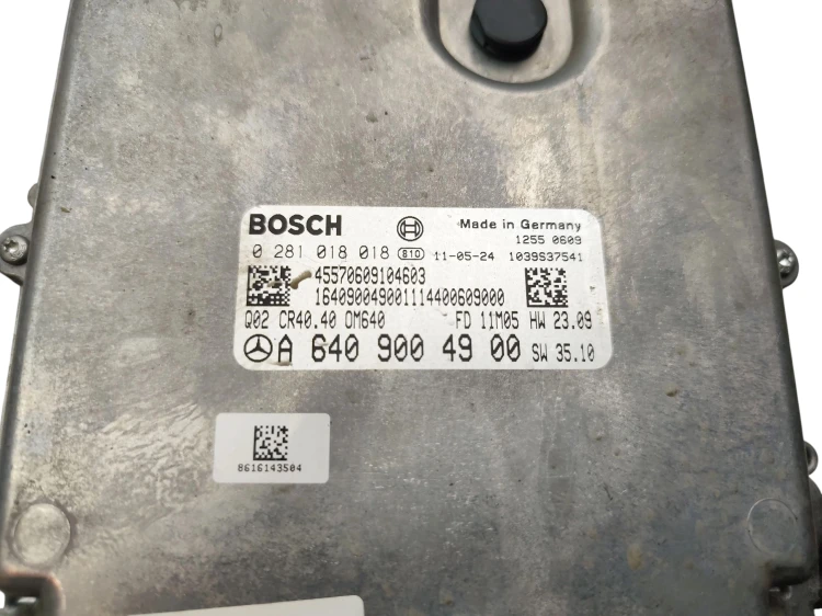 KOMPUTER STEROWNIK SILNIKA MERCEDES A W169 LIFT (2008-2012) 2.0 CDI 109KM A