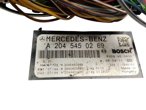 MODUŁ STEROWNIK SAM MERCEDES C W204 (2007-2011) 1.8 KOMPRESSOR 184KM A 204
