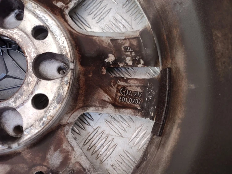 FELGI ALUMINIOWE MERCEDES E W212 (2009-2012) 2.2 CDI 204KM R16