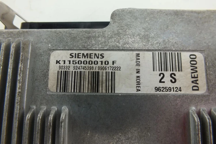 KOMPUTER STEROWNIK SILNIKA DAEWOO MATIZ 96259124