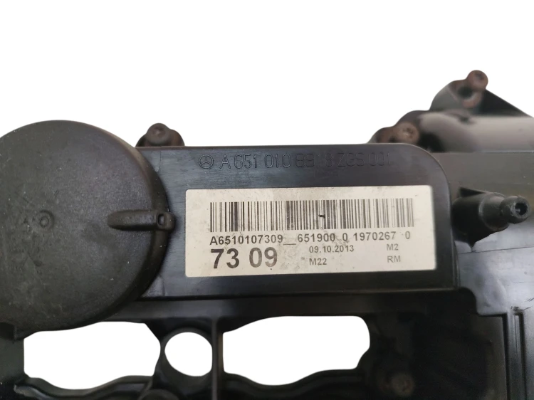 POKRYWA ZAWORÓW MERCEDES E W212 LIFT (2012-2016) 2.2 CDI 204KM A6510108918
