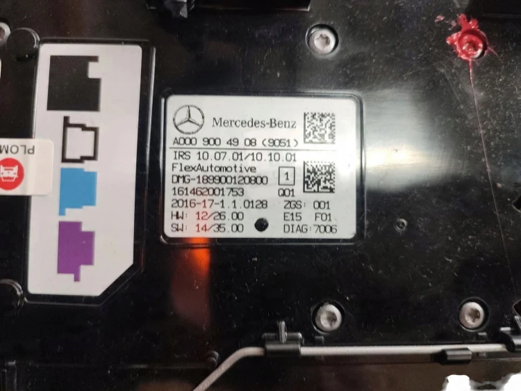 LAMPKA PODSUFITKI MERCEDES GLA X156 (2013-2017) 2.2 CDI 136KM A0009004908