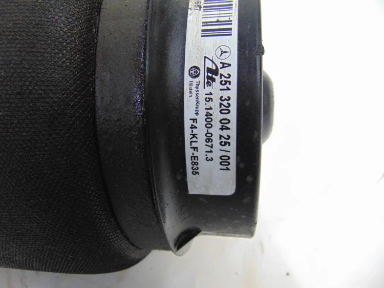 PODUSZKA MIECH LEWY TYŁ MERCEDES R W251(2005-2009) 3.0 CDI 224KM