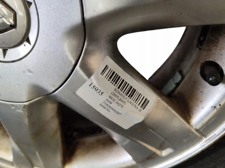 FELGI Z OPONAMI RENAULT LAGUNA III (2007-2010) 2.0 16V 140KM 403000005R