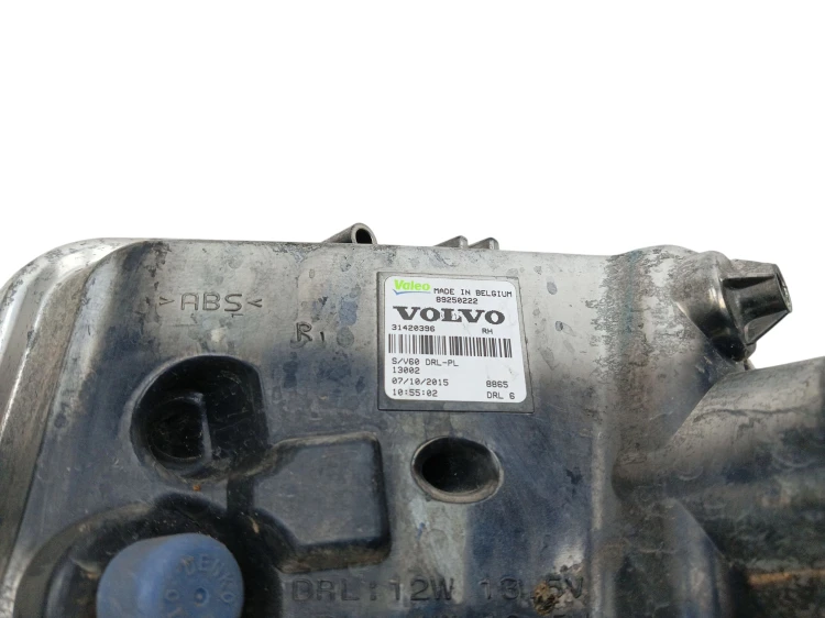 HALOGEN LED PRAWY VOLVO V60 I LIFT (2013-2018) 2.0 D3 150KM 31420396, 89250