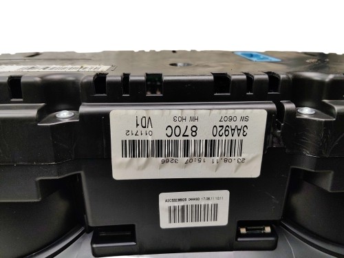 LICZNIK VOLKSWAGEN PASSAT B7 (2010-2014) 1.8 TSI 160KM 3AA920870C