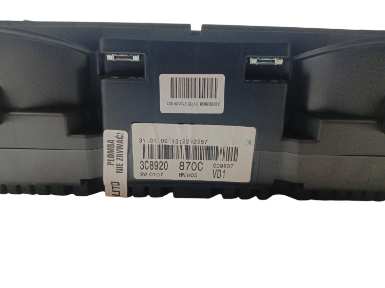 LICZNIK VOLKSWAGEN PASSAT CC B6 (2008-2011) 2.0 TDI 170KM 3C8920870C
