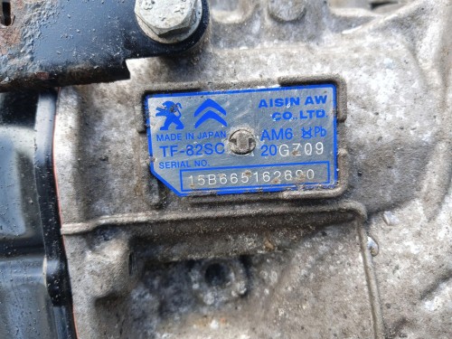 SKRZYNIA BIEGÓW AUTOMAT PEUGEOT 308 II T9 (2014-2017) 2.0 BlueHDI 150KM 20G
