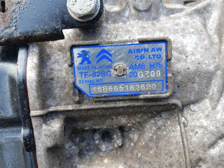SKRZYNIA BIEGÓW AUTOMAT PEUGEOT 308 II T9 (2014-2017) 2.0 BlueHDI 150KM 20G