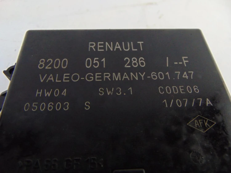 MODUŁ PDC RENAULT ESPACE IV (2003-2006) 1.9 DCI 8200051286 F