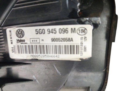 LAMPA PRAWY TYŁ VOLKSWAGEN GOLF VII (2012-2016) 1.6 TDI 90KM 5G0945096M