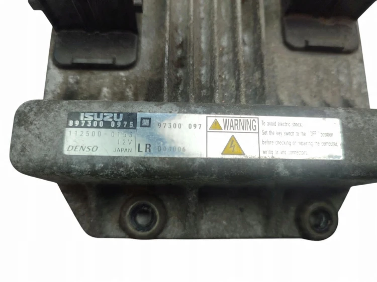 KOMPUTER STEROWNIK SILNIKA OPEL CORSA C LIFT (2003-2006) 1.7 CDTI 100KM 973