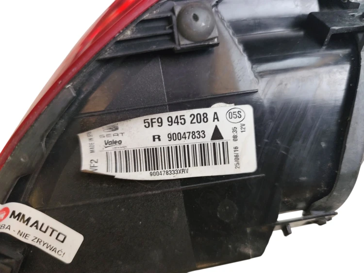 LAMPA PRAWY TYŁ SEAT LEON III X-PERIENCE (2014-2019) 2.0 TDI 150KM 5F994520