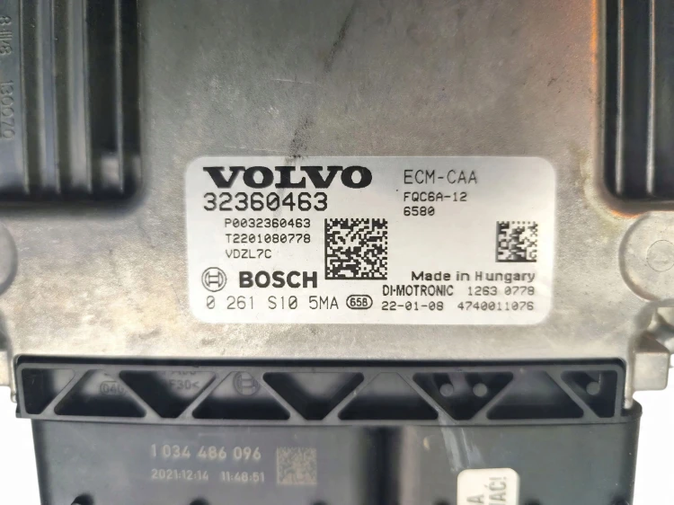 KOMPUTER STEROWNIK SILNIKA VOLVO XC40 (2017-2022) 1.5 T3 163KM 32360463 026