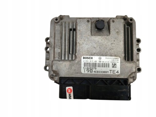 KOMPUTER STEROWNIK SILNIKA FIAT BRAVO II (2007-2010) 1.6 JTD 105KM 51849379